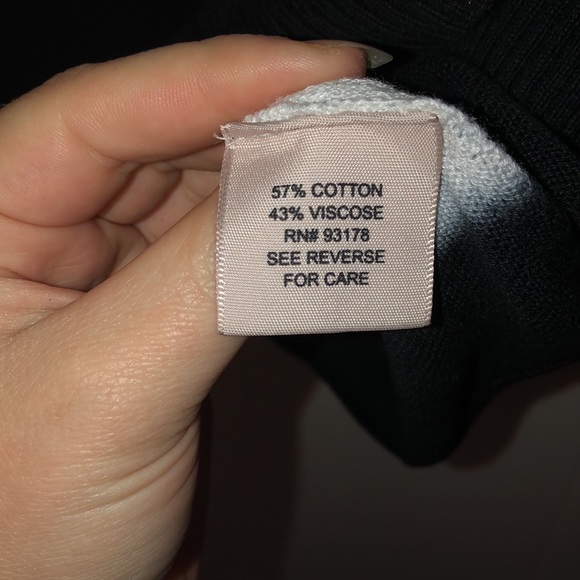 Philosophy Tie Dye Black And White Soft Warm Sweater Size XL - Picture 9 of 13